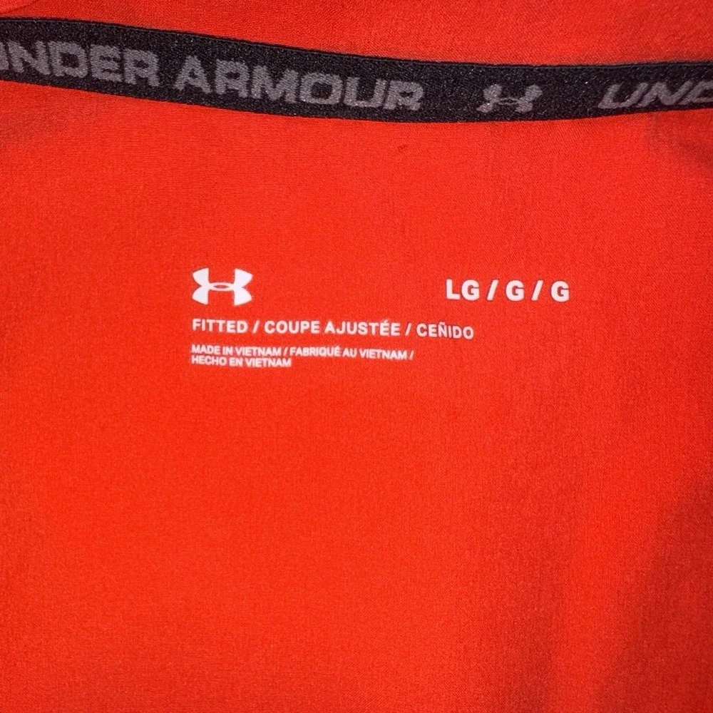 Under Armour Men's Vanish Hybrid Vest Size Large Red & Black Athletic
